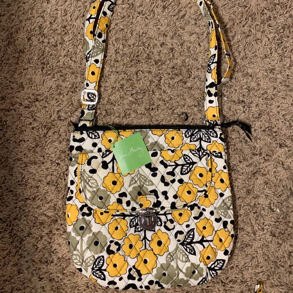 Vera Bradley Saddle Hipster Bag with Zip ID Case